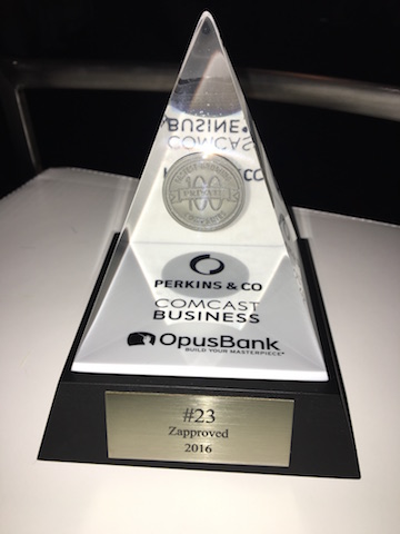 Zapproved #23 of Portland Business Journal Fastest Growing Private Companies