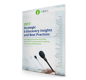 2017 Strategic E-Discovery Insights and Best Practices Whitepaper by Zapproved