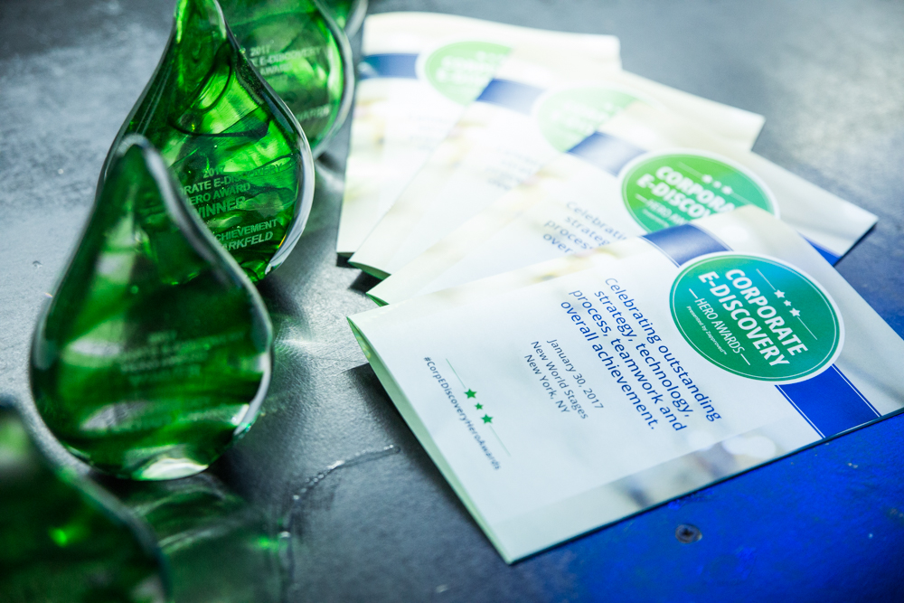 Get to Know the 2017 Corporate Ediscovery Hero Award Winners