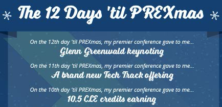 The 12 Days ’til PREXmas