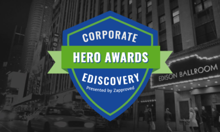 Announcing the 2019 Finalists for the Corporate Ediscovery Hero Awards