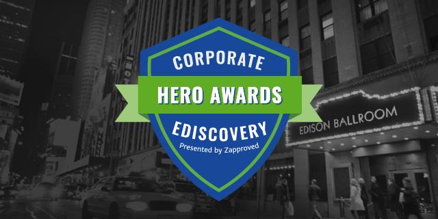 Announcing the 2019 Finalists for the Corporate Ediscovery Hero Awards