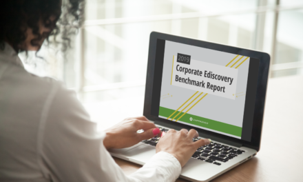 2019 Corporate Ediscovery Benchmark Report